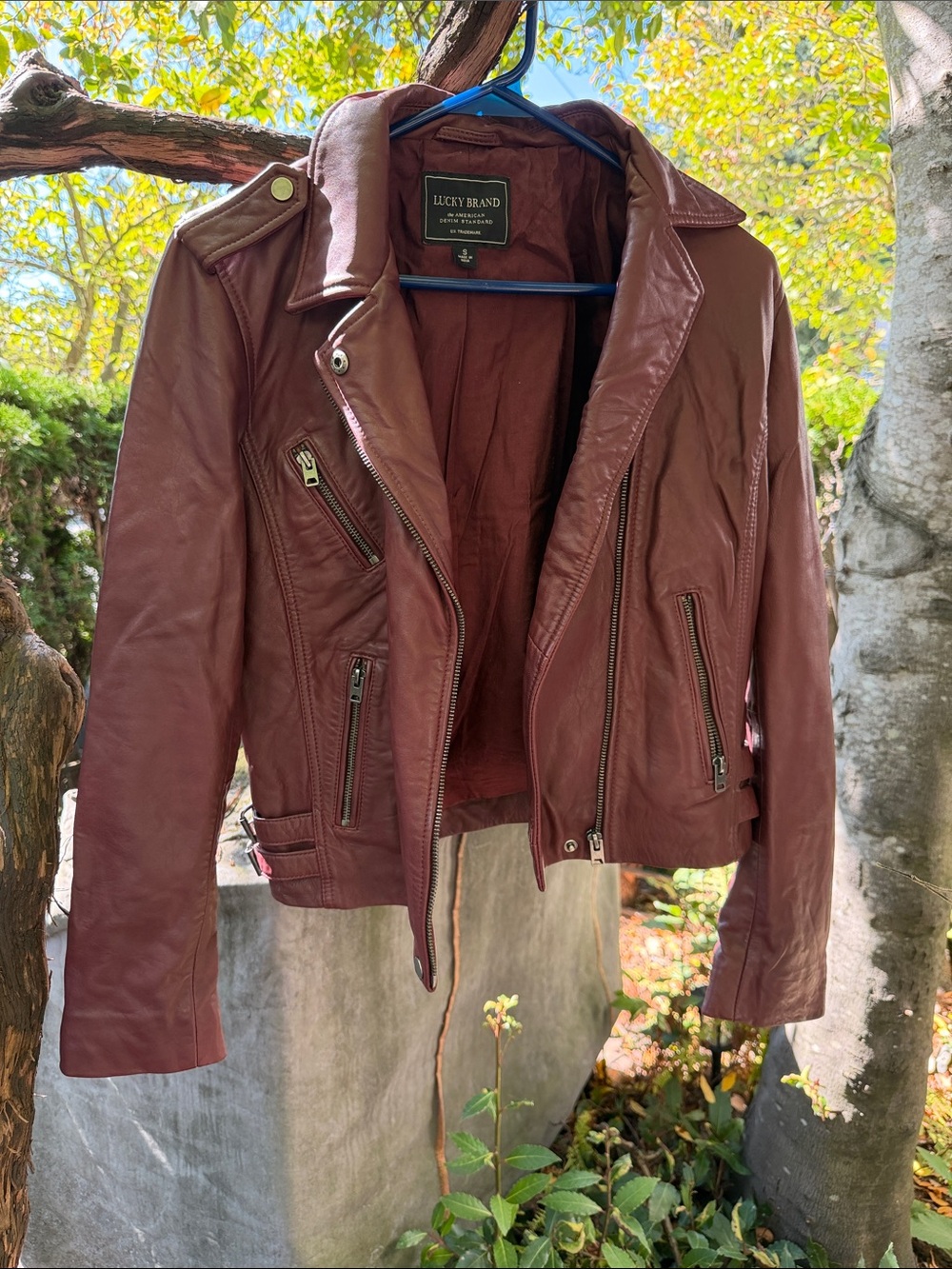 Lucky Brand Classic Moto Jacket size S